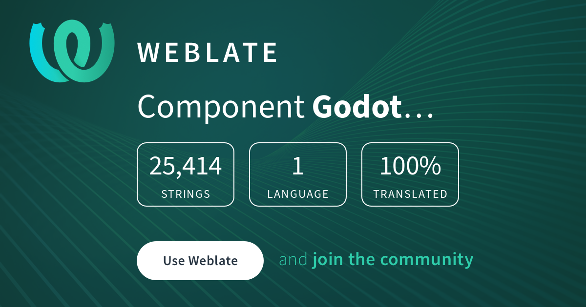 Godot Engine/Godot Documentation — English @ Hosted Weblate